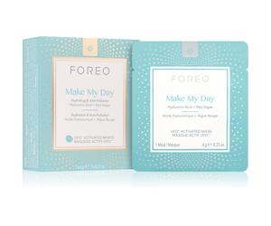 FOREO UFO Make My Day masque protecteur visage pour un effet naturel 7 x 6 g