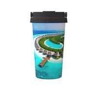 FoRes Tasse à café isotherme - Anti-fuite pour boissons chaudes/glacées - Parfaite pour voiture, café, bureau et usage domestique