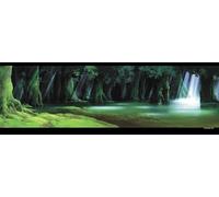 Forest 950-203 of 950 piece Studio Ghibli background art series Shishi God (japan import)