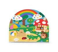 Forest Carnival Porte-serviettes en acrylique pour table, cuisine autoportante et porte-serviettes Décoration d'intérieur pour pique-nique, bar rustique