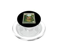 Forest Cotage Timbre-Poste Vintage Contes d'histoires PopSockets PopGrip pour MagSafe