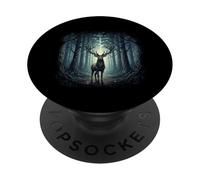 Forest Deer - Buck Hunting Lover Big Game Hunter PopSockets PopGrip Adhésif