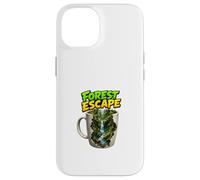 Forest Escape Nature Cascade Adventure Scène Coque pour iPhone 14