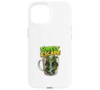 Forest Escape Nature Cascade Adventure Scène Coque pour iPhone 15
