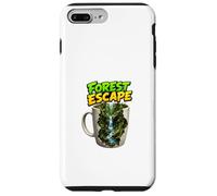 Forest Escape Nature Cascade Adventure Scène Coque pour iPhone 7 Plus/8 Plus