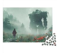 Forest Fantastic Time Slip Puzzle 1000 Pieces Puzzle Classique Jeu D'adresse pour Toute La Famille Apour Adultes Et Enfants À Partir De 12 Ans 1000pcs (75x50cm)