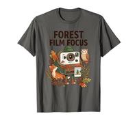 Forest Film Focus Outdoor Adventure Citation Photographie T-Shirt