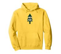 Forest Friend Eco Nature Lover Pin Tree Sweat à Capuche, Unisexe pour Adultes, Citron, S