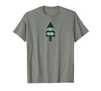 Forest Friend Eco Nature Lover Pin Tree T-Shirt, Homme, Vert Kaki chiné, S