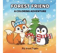 Forest Friend: Simple and Cute Animals Coloring Book