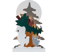FOREST FRIENDS Déco de Noël sur pied