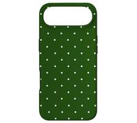 Forest Green Polka Dots Aesthetic Polkadots Minimalist Women Coque pour iPhone Air
