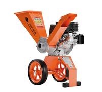 Forest Master FM6DD-ADJ Broyeur de Végétaux à Essence 6 CV - Trémie Rotative, Transmission Directe - Compact, Portable - Jusqu’à 50mm Ø - Système Anti-Bourrage (Broyeur seul)
