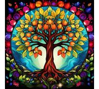 Forest of Calm: 300 Pages of Beautiful Tree Mandalas for Mindful Coloring.: A soothing forest-themed coloring experience for mindfulness and joy.