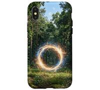 Forest Portal Fantasy Scène Cachée Realm Mystère Graphique Coque pour iPhone X/XS