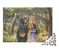 Forest Story Puzzle 1000 Pièces Recy airy Tale Puzzles pour Boy & Girl Parent Child Jeu Props Développe l'Intelligence des Garçons et Filles Éducatif 52x38cm/1000pcs