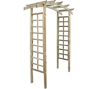 Forest Style Pergola de Jardin arquée en Bois Luna - 160 x 70 x 222 cm 0 m² - Cerland
