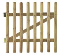 Forest Style Portillon en Bois traité Autoclave 100 cm x 100 cm avec Chanière et Loquet - Buffalo