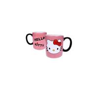 FOREST Superbe mug avec Kitty en Relief + Texte Hello Kitty. Rose et Rouge BHK06 m