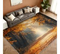 Forest Tapis 120x180cm, Autumn Forest Tapis for Living Room