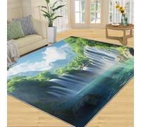 Forest Tapis 200x290cm, Mountain Forest Tapis for Living Room