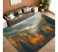 Forest Tapis 240x300cm, Autumn Forest Tapis for Living Room