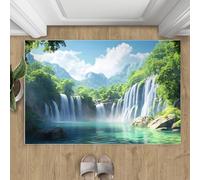 Forest Tapis 60x90cm, Mountain Forest Tapis for Bedroom