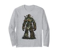 Forest Titan Dark Fantasy Naturecore Amateur de créatures mystiques Manche Longue