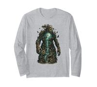 Forest Titan Dark Fantasy Naturecore Amateur de créatures mystiques Manche Longue
