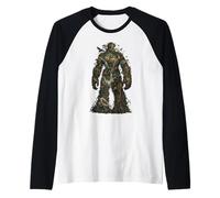 Forest Titan Dark Fantasy Naturecore Amateur de créatures mystiques Manche Raglan