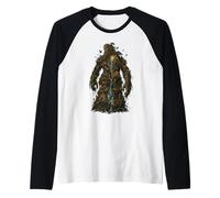 Forest Titan Dark Fantasy Naturecore Amateur de créatures mystiques Manche Raglan