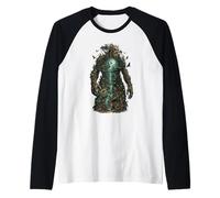 Forest Titan Dark Fantasy Naturecore Amateur de créatures mystiques Manche Raglan