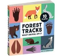 Forest Tracks: What Animal Am I? Lift-The-Flap Board Book