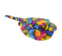 Forest & Twelfth Raie en peluche arc-en-ciel avec éclaboussures d'arc-en-ciel - Grands animaux en peluche Amis arc-en-ciel Idéal comme décoration pour la maison, la chambre d'enfant, le salon, le