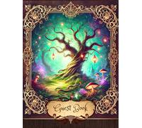 Forest Wedding Guest Book: Whimsical Fantasy Party Theme : Keepsake for Romantic Events to Capture Memories For Grooms & Brides