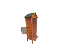 foresta - cage à oiseaux standard 0,42m2 3-4 oiseaux toit bitumé