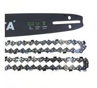 FORESTA Guide + 2 Chaînes tronçonneuse 64entraineurs 38cm de coupe 0,325″ 0.058″ convient pour Oregon 158SLGK095 + 21LPX064E, 158VXLGK095 + 21LPX064E, 158PXBK095 + 21LPX064E
