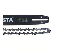 FORESTA Guide + Chaîne tronçonneuse 52entraineurs 35cm de coupe 3/8LP 0.050″ convient pour Oregon 140SDEA041 + 91VXL052E,140SXEA041+ 91VXL052E,140SPEA041+ 91VXL052E