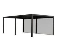 Habrita Pergola bioclimatique 21,53 m² - store latérale 1 côté 6m - PER 3660R BI