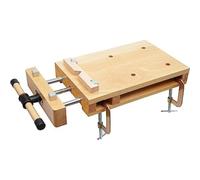 forestalk Fixation G-Clamp Portable G-Clamp Fixing pour la réparation à Domicile Enseignement mécanique avec 4 arrêts de limites Outil de Travail en Bois Dur