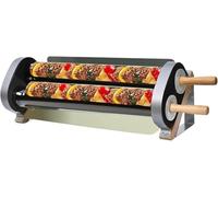 forestalk Four solaire portable à double tube avec chauffage concentré sous vide pour camping et randonnée