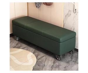 forestalk Ottomane de rangement avec couvercle à charnière - Banc polyvalent d'entrée et de chambre à coucher pour plus de rangement