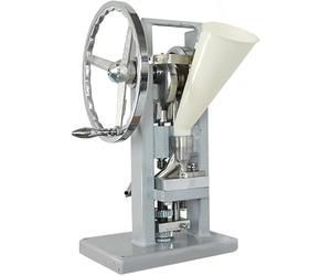 forestalk Presse manuelle pour tablette, épaisseur réglable 0-6 mm, sortie 0-2000 comprimés/heure, idéale pour une utilisation en laboratoire, pression de 15 000 Pa