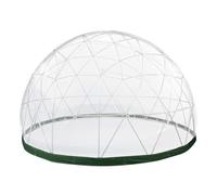 forestalk Tente dôme de jardin, 3,6 m, igloo à bulles pour 6 à 8 personnes, structure de camping étanche pour terrasse et salle à manger