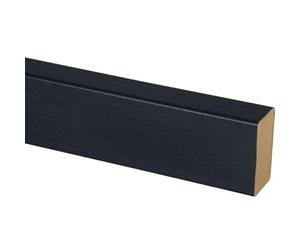 FORESTEA Lot de 4 Tasseaux séparateurs MDF chêne Lave 2700 x 100 x 57 mm