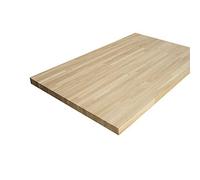 FORESTEA Plateau chêne Massif lamellé collé abouté 1200 x 800 x 20 mm - FSC 100%