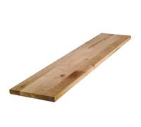 FORESTEA Tablette chêne Massif lamellé collé abouté 1200 x 300 x 18 mm - FSC 100%