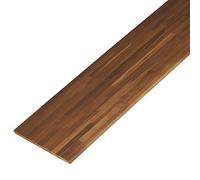 FORESTEA Tablette Teck Massif pré huilé Lamellé collé abouté 1200 x 150 x 18 mm
