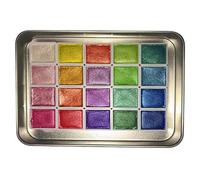 Forestey Ensemble de Peinture Aquarelle Métallisée Changeante et Scintillante pour Adultes