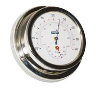 Foresti & Suardi Thermo-hygromètre Acier Inoxydable 90 Mm